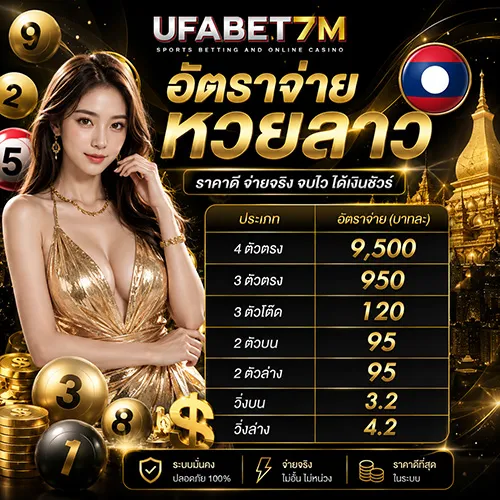 อัตราจ่ายหวยลาว 2026 เช็กราคาจ่ายแต่ละประเภท พร้อมวิธีคำนวณยอด